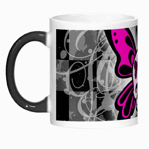 Skull Butterfly Morph Mug from ArtsNow.com Left