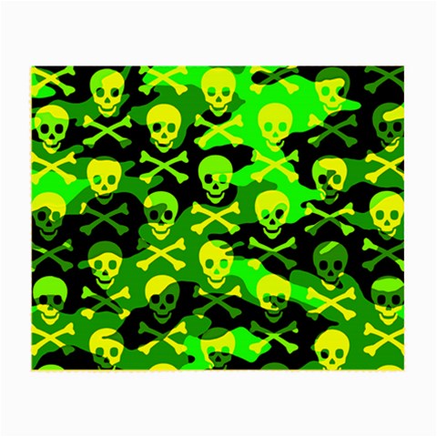 Skull Camouflage Small Glasses Cloth from ArtsNow.com Front