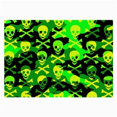 Skull Camouflage Large Glasses Cloth (2 Sides) from ArtsNow.com Front