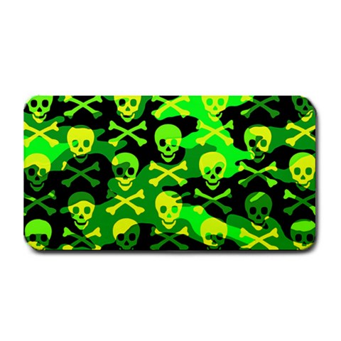 Skull Camouflage Medium Bar Mat from ArtsNow.com 16 x8.5  Bar Mat