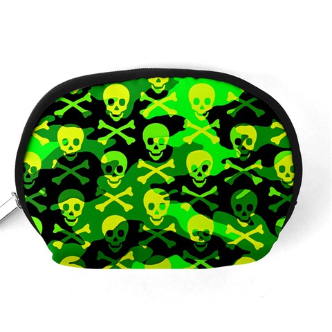 Skull Camouflage Accessory Pouch (Medium) from ArtsNow.com Back