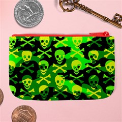 Skull Camouflage Large Coin Purse from ArtsNow.com Back