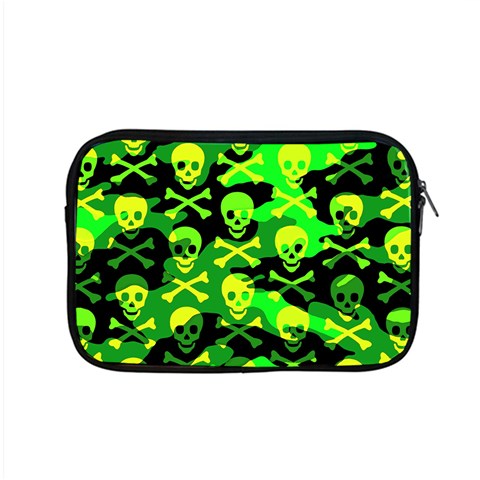 Skull Camouflage Apple MacBook Pro 15  Zipper Case from ArtsNow.com Front