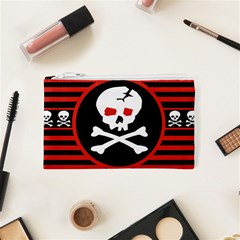 Skull Cross Cosmetic Bag (XS) from ArtsNow.com Front