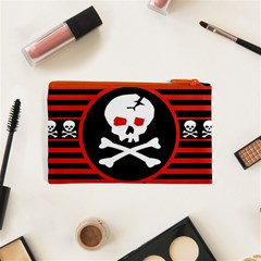 Skull Cross Cosmetic Bag (XS) from ArtsNow.com Back