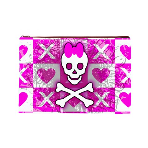 Skull Princess Cosmetic Bag (Large) from ArtsNow.com Front