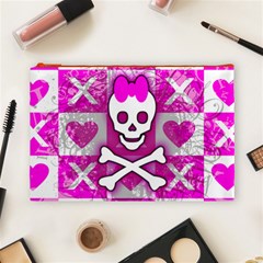 Skull Princess Cosmetic Bag (Large) from ArtsNow.com Front