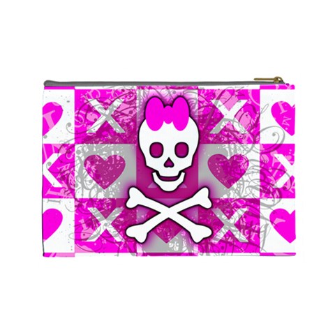 Skull Princess Cosmetic Bag (Large) from ArtsNow.com Back