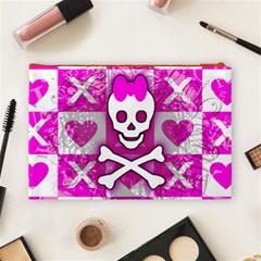 Skull Princess Cosmetic Bag (Large) from ArtsNow.com Back