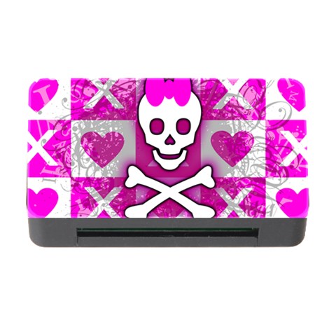 Skull Princess Memory Card Reader with CF from ArtsNow.com Front