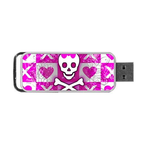 Skull Princess Portable USB Flash (Two Sides) from ArtsNow.com Back