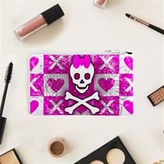 Skull Princess Cosmetic Bag (XS) from ArtsNow.com Back