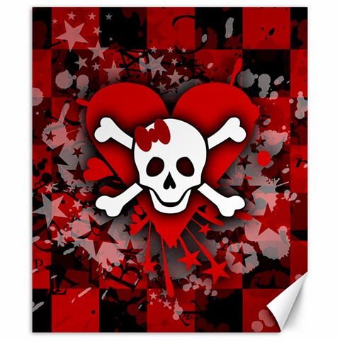 Skull Romance  Canvas 20  x 24  from ArtsNow.com 19.57 x23.15  Canvas - 1