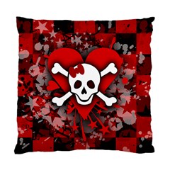 Skull Romance  Standard Cushion Case (Two Sides) from ArtsNow.com Front