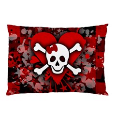 Skull Romance  Pillow Case (Two Sides) from ArtsNow.com Front