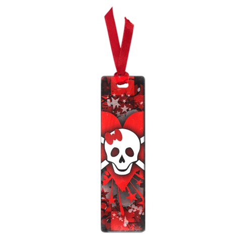 Skull Romance  Small Book Mark from ArtsNow.com Front