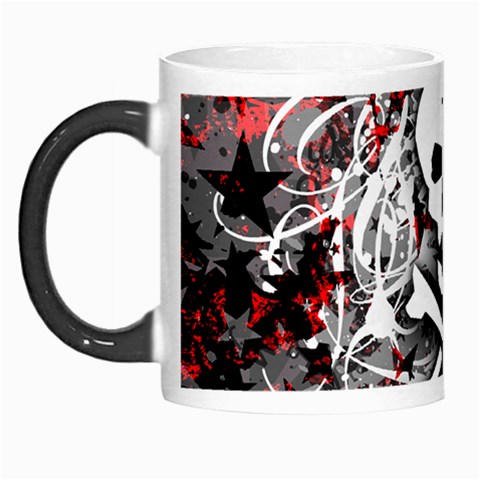 Skull Splatter Morph Mug from ArtsNow.com Left