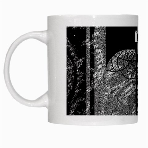 Spider Web Cross White Mug from ArtsNow.com Left