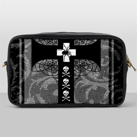 Spider Web Cross Toiletries Bag (One Side) from ArtsNow.com Front