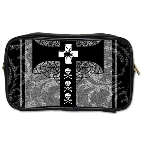 Spider Web Cross Toiletries Bag (Two Sides) from ArtsNow.com Front