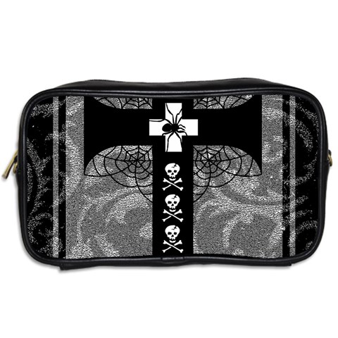 Spider Web Cross Toiletries Bag (Two Sides) from ArtsNow.com Back