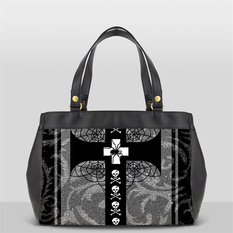 Spider Web Cross Oversize Office Handbag from ArtsNow.com Front