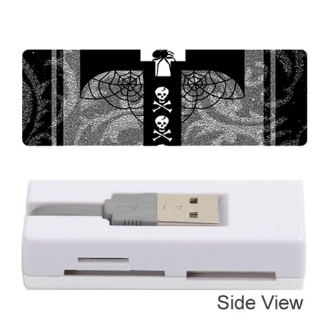 Spider Web Cross Memory Card Reader (Stick) from ArtsNow.com Front