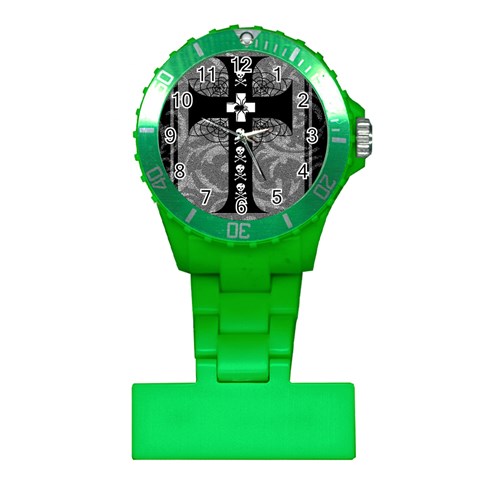 Spider Web Cross Plastic Nurses Watch from ArtsNow.com Front