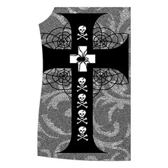 Spider Web Cross Women s Button Up Vest from ArtsNow.com Front Right