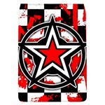 Star Checkerboard Splatter Removable Flap Cover (L)