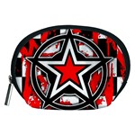 Star Checkerboard Splatter Accessory Pouch (Medium)