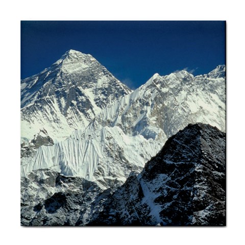 Mount Everest Tile Coaster from ArtsNow.com Front