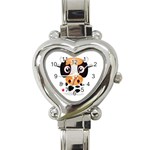 09year_002 Heart Italian Charm Watch