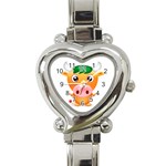 09year_003 Heart Italian Charm Watch