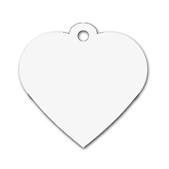 09year_003 Dog Tag Heart (Two Sides) from ArtsNow.com Back