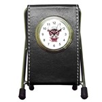 09year_001 Pen Holder Desk Clock