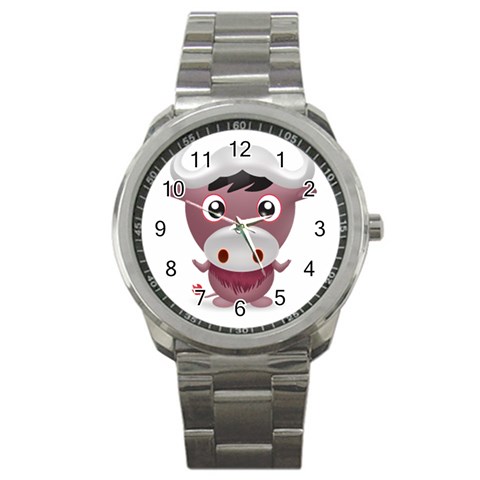 09year_001 Sport Metal Watch from ArtsNow.com Front