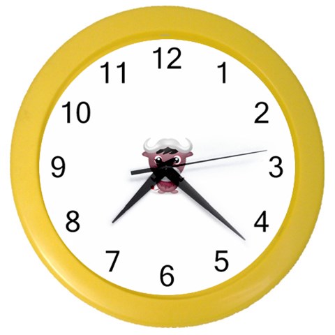 09year_001 Color Wall Clock from ArtsNow.com Front