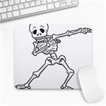 Halloween Dabbing Skeleton Large Mousepad