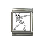 Halloween Dabbing Skeleton Italian Charm (13mm)