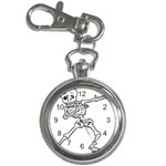 Halloween Dabbing Skeleton Key Chain Watch