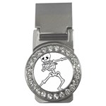 Halloween Dabbing Skeleton Money Clip (CZ)