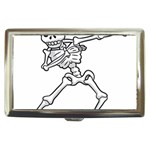 Halloween Dabbing Skeleton Cigarette Money Case