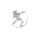 Halloween Dabbing Skeleton Golf Ball Marker