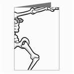 Halloween Dabbing Skeleton Greeting Cards (Pkg of 8)