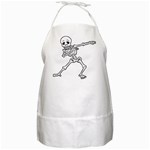 Halloween Dabbing Skeleton BBQ Apron