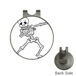 Halloween Dabbing Skeleton Golf Ball Marker Hat Clip