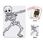 Halloween Dabbing Skeleton Playing Cards Single Design (Rectangle)