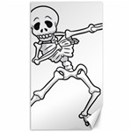 Halloween Dabbing Skeleton Canvas 40  x 72 