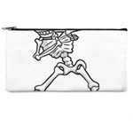 Halloween Dabbing Skeleton Pencil Case